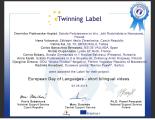 Certifikát e-Twinning pro naši školu