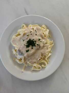 Tagliatelle s hříbkovou omáčkou