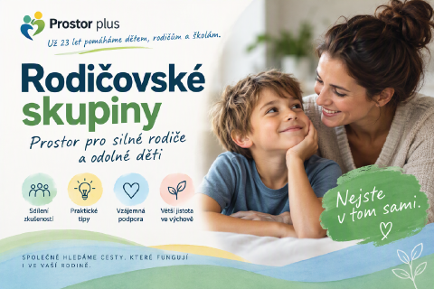 Rodičovské skupiny - nabídka Prostor Plus