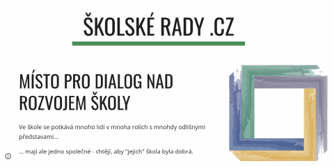 Informační kanál - spolupráce ve školské radě a se školskou radou